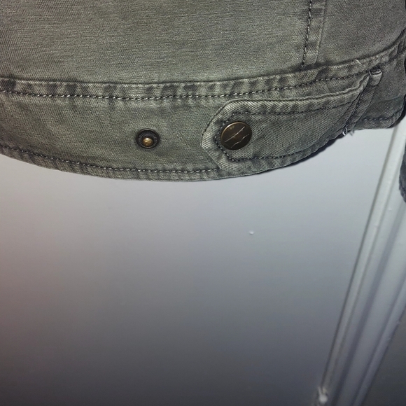 Levi's Military Style Olive Jacket Chesy24 Length 28 - Picture 10 of 10